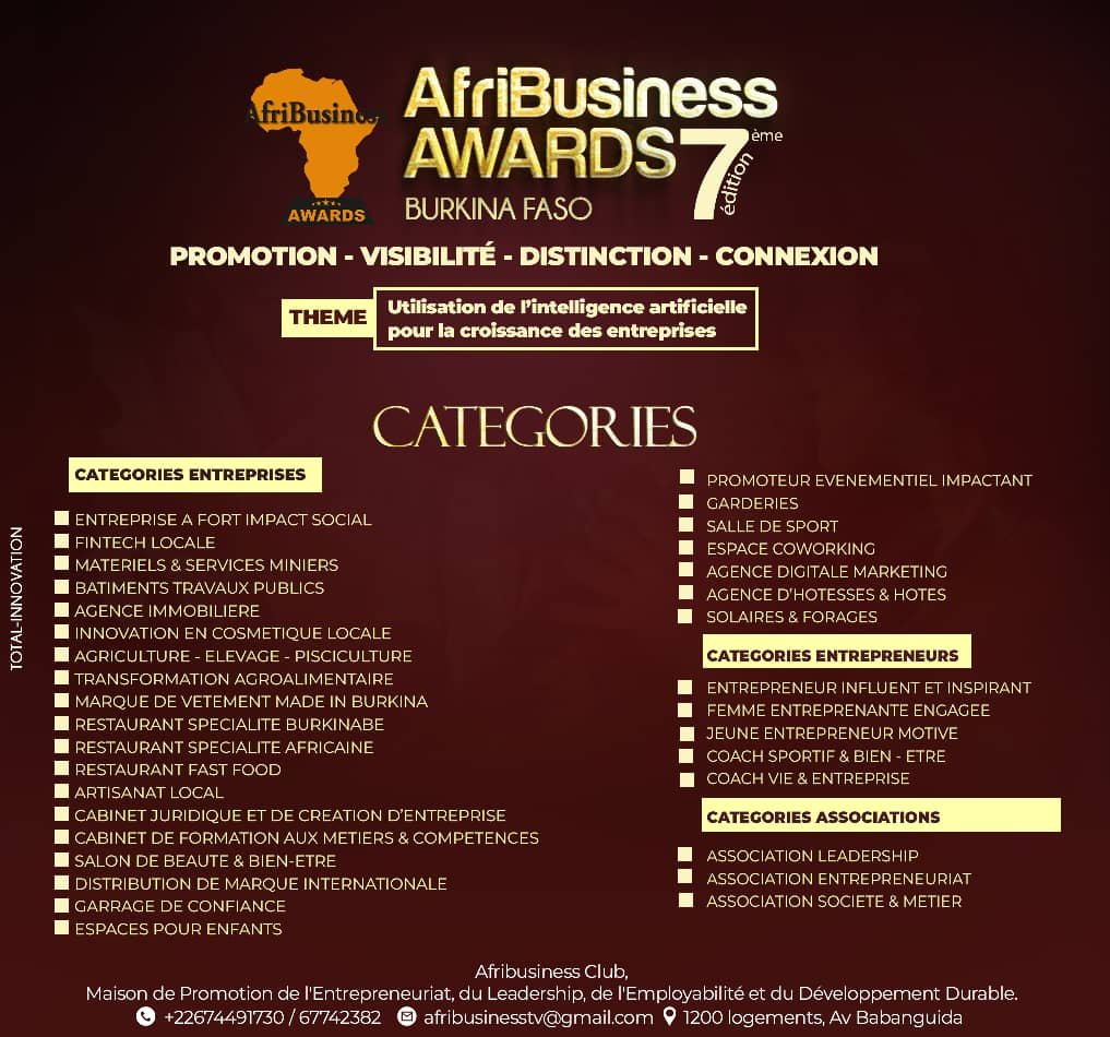 AFRIBUSINESS AWARD