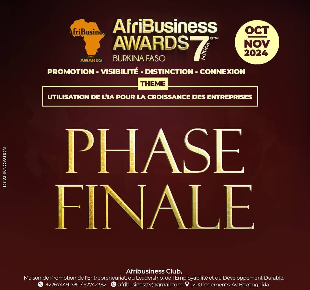 GRANDE FINALE : AFRIBUSINESS AWARD 